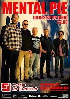 Concierto de Mental Pie en Café la Palma