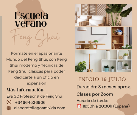 Formación Feng Shui este verano ⛱️