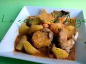 Cazuela rape patatas