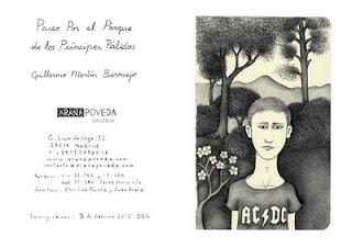 Viernes 3 de Febrero, Guillermo Martin Bermejo en Galeria ARANAPOVEDA. Inauguración a las 20h.