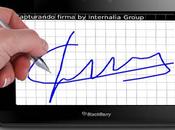 Firma para Digital v.1.4.1 BlackBerry (Agrega documentos firma digital envialos)