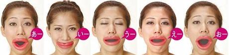 Only in Japan: Entrenador facial