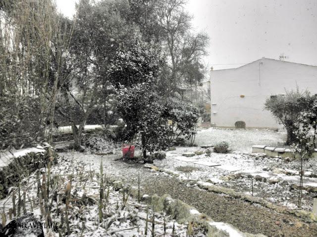 Nieve en Menorca!