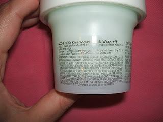 Kiwi Yogurt Mask Wash Off