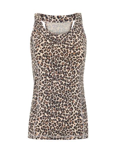 Camiseta Gym Leopardo - Blanco (14,99€)