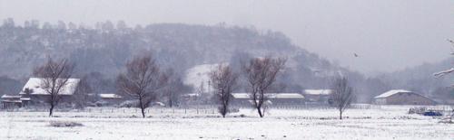 Duranguesado con nieve en imágenes