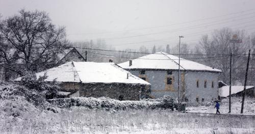 Duranguesado con nieve en imágenes