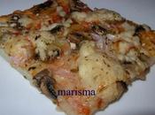 Pizza mixta york champiñones