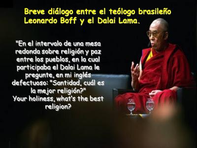 Leonardo Boff y el Dalai Lama