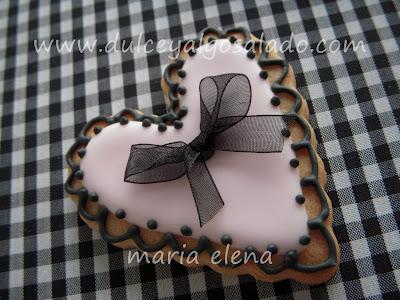 Galletas decoradas...corazones San Valentin!