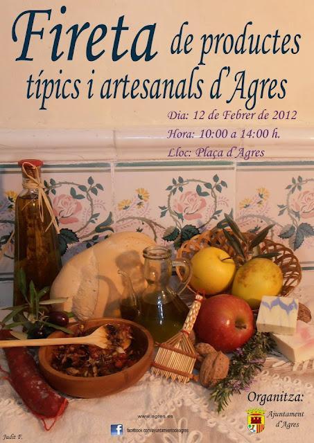 Agres. Fireta de Productes Típics i Artesanals: I Fira de l’Oli d’Agres 2012