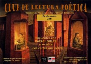 El poeta Rafael Soler se da cita en Sevilla