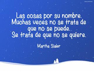 LAS COSAS POR SU NOMBRE