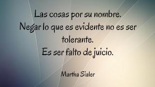 LAS COSAS POR SU NOMBRE