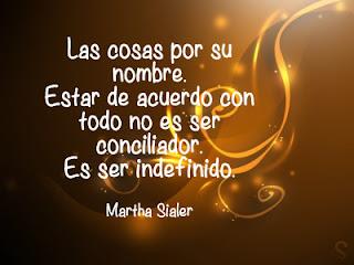 LAS COSAS POR SU NOMBRE