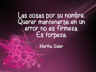 LAS COSAS POR SU NOMBRE