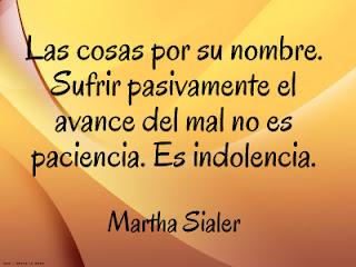 LAS COSAS POR SU NOMBRE