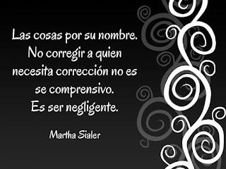 LAS COSAS POR SU NOMBRE