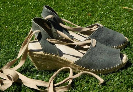 alpargatas verdes de verano