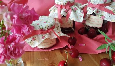 Mermelada de cerezas al limoncello