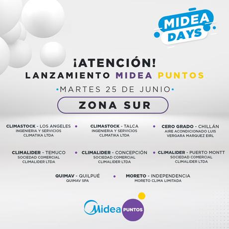 Midea lanza programa de puntos para premiar a instaladores por sus compras Midea Puntos 01