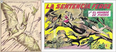 Dinosaurios y otras criaturas extintas en los tebeos de aventuras de la época dorada del cómic español