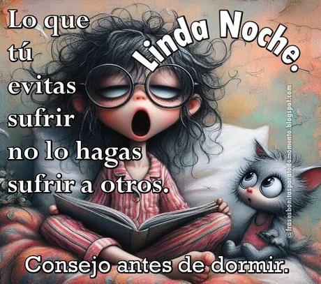 Consejos antes de dormir.