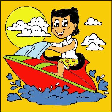 Juego de colorear dibujos de verano Juego de colorear dibujos de verano