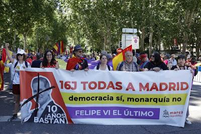 La semana pasada, Madrid volvió a lucir la bandera tricolor.