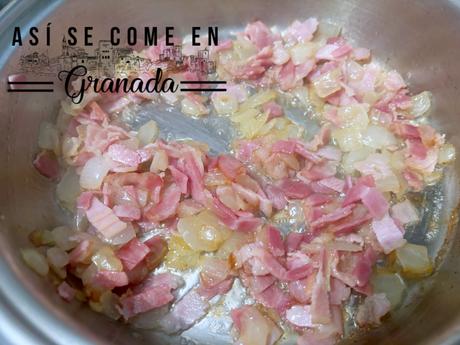 Ñoquis Carbonara sin huevo