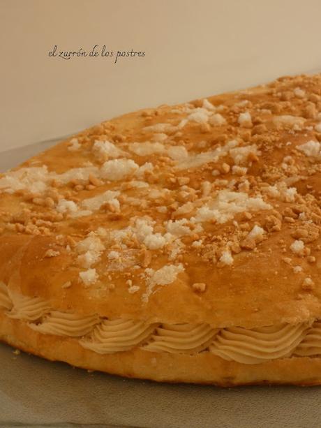 Coca con Crema Musseline de Manises o Cacahuetes