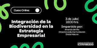 Curso online: Integración de la Biodiversidad en la Estrategia Empresarial