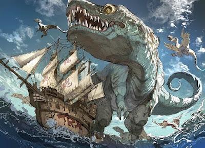 Los majestuosos dinosaurios de Posuka Demizu