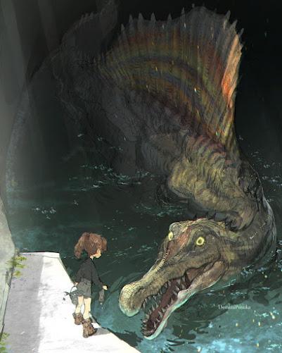Los majestuosos dinosaurios de Posuka Demizu