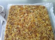 Barritas cereales frutos secos, dátiles orejones albaricoque