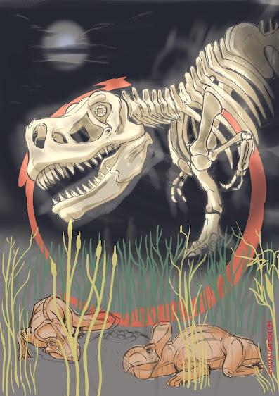 Unas cuantas ilustraciones dinosaurianas... (XCII)