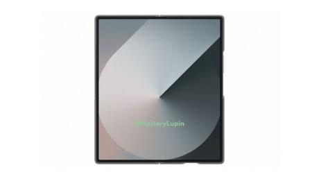 Los diseños de Samsung Galaxy Z Flip 6 y Fold 6 se filtran a través de imágenes oficiales de casos Funda de silicona para Samsung Galaxy Z Fold 6, color beige