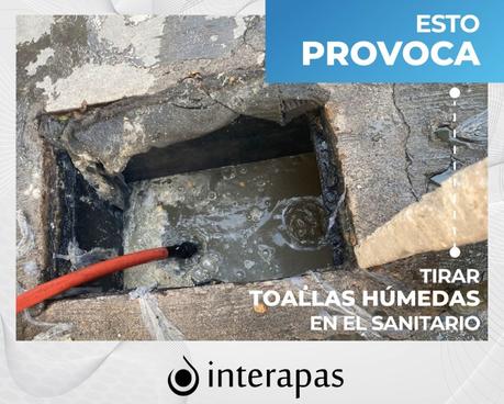 En virtud de que continuarán las lluvias, llama Interapas a seguir cuidando el drenaje sanitario