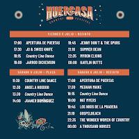 Horarios del Huercasa Country Festival 2024