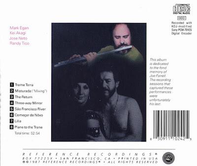 Airto Moreira / Flora Purim / Joe Farrell - Three-Way Mirror (1983)