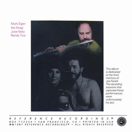 Airto Moreira / Flora Purim / Joe Farrell - Three-Way Mirror (1983)