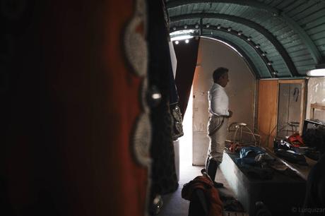 Como es el back stage de un circo?