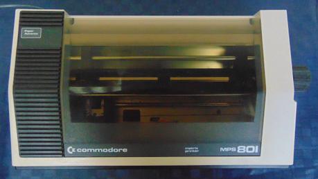 Commodore 64C: Impresora MPS-801