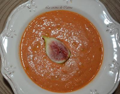Gazpacho de higos Gazpacho de higos