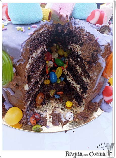 Tarta Wonka - Olga cumple 8 Tarta Wonka - Olga cumple 8