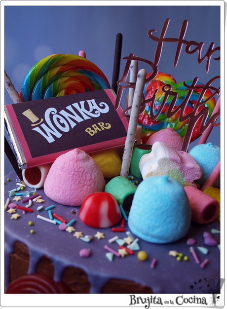 Tarta Wonka - Olga cumple 8