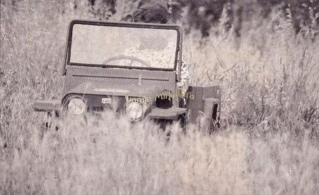 Jeep a escala a motor de la empresa Comercial Le Mans