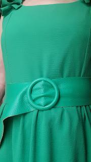 VESTIDO VERDE DE BURDA STYLE