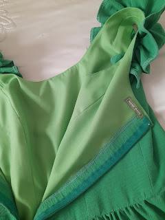 VESTIDO VERDE DE BURDA STYLE