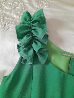 VESTIDO VERDE DE BURDA STYLE
